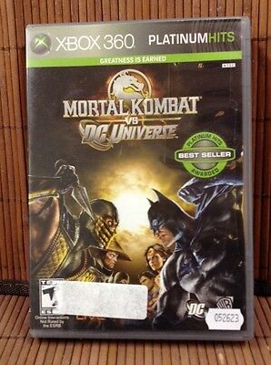 Mortal Kombat Vs Dc Fatalities Xbox 360